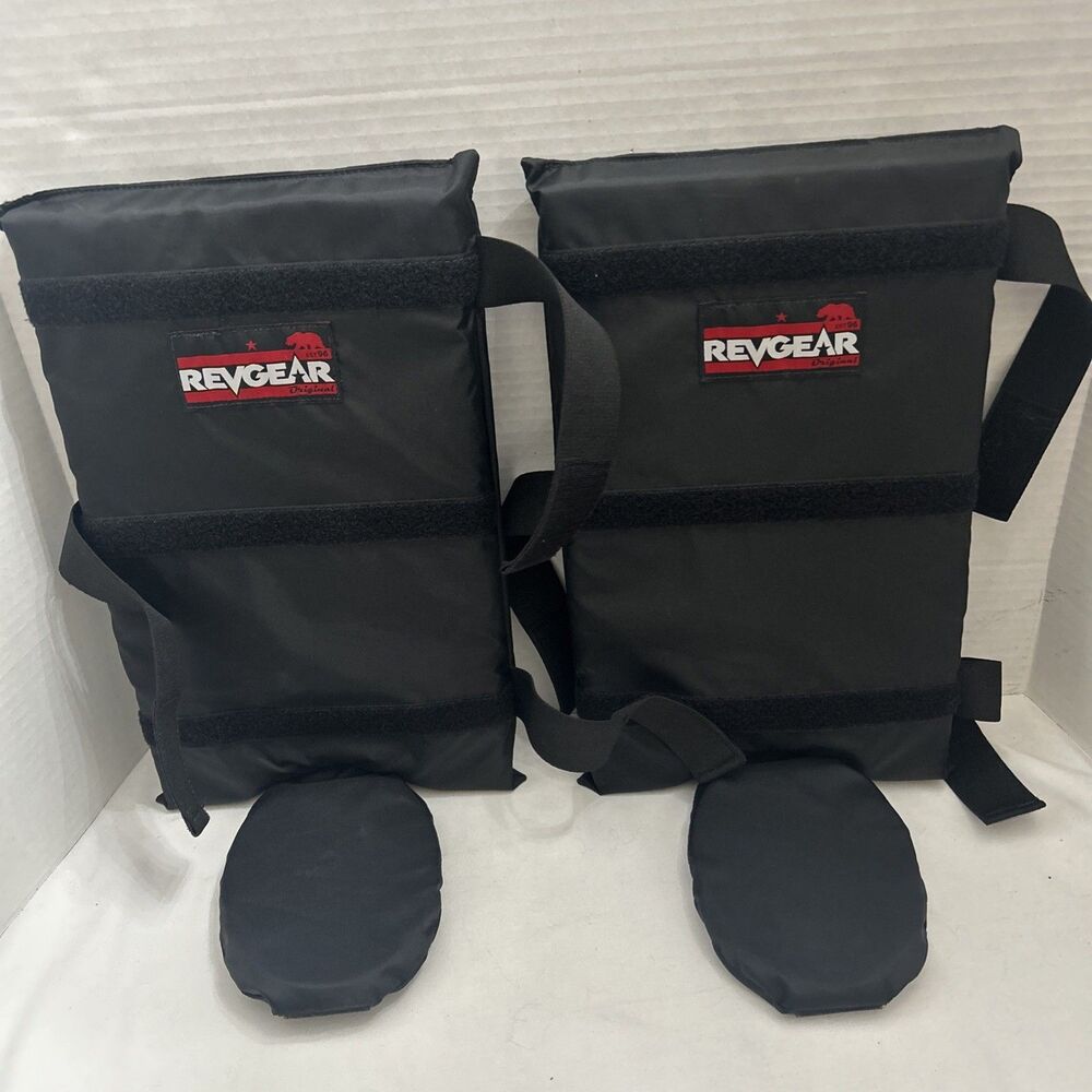Revgear Original Pair Of Shin Guards – One Size – Muay Thai / MMA / Kickboxing
